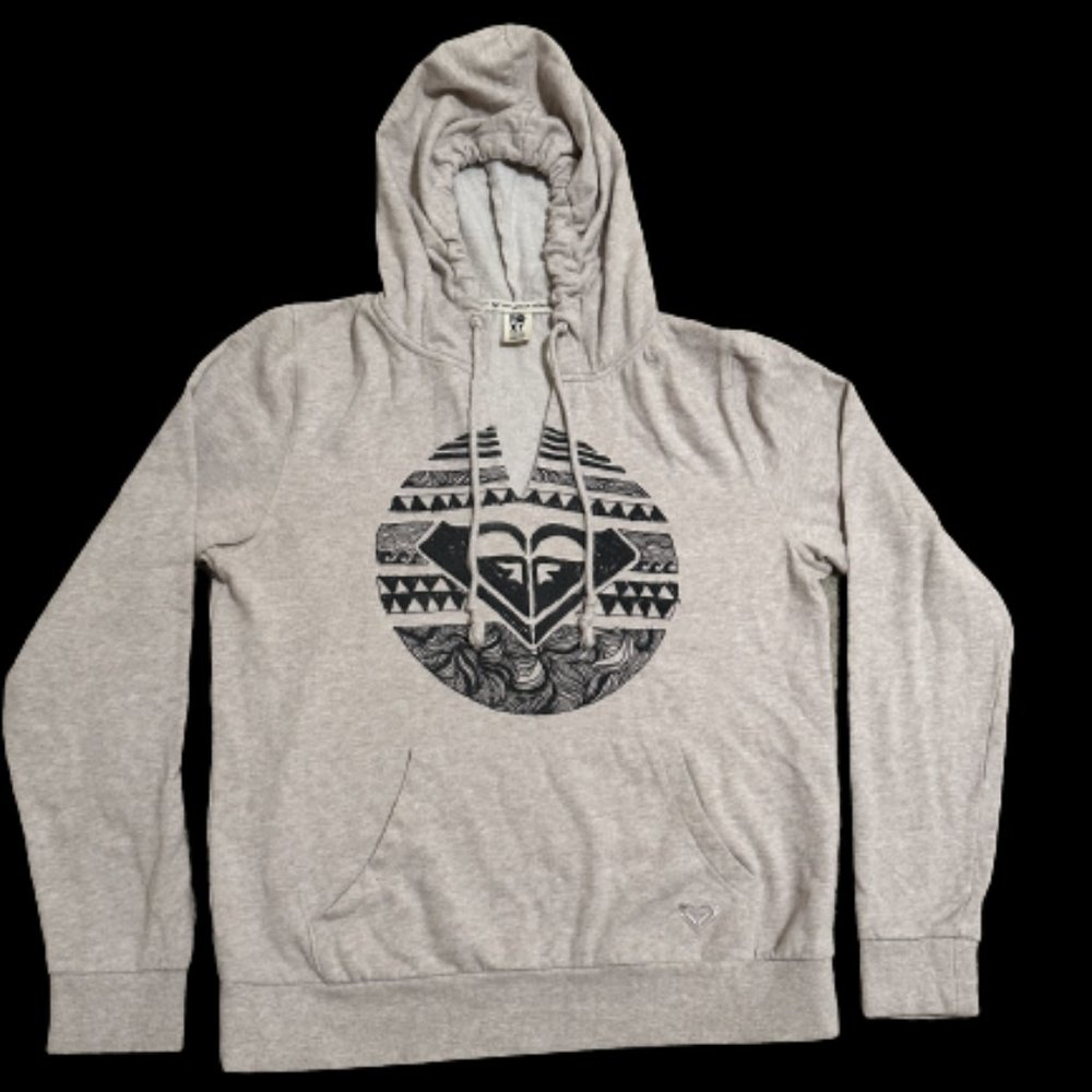 ROXY - Light Beige Beach Style Hoodie